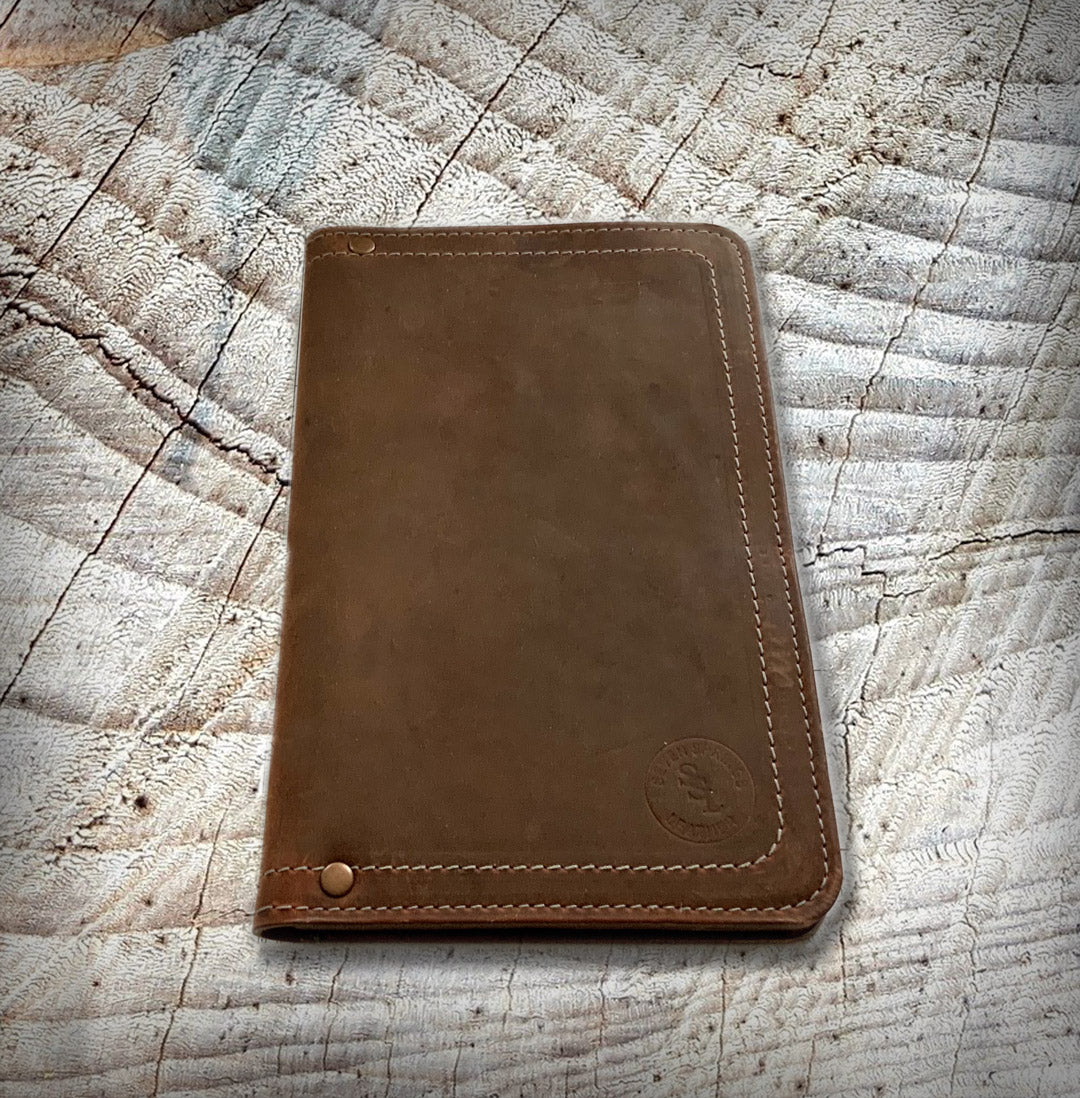 How does it go from leather to finished product?