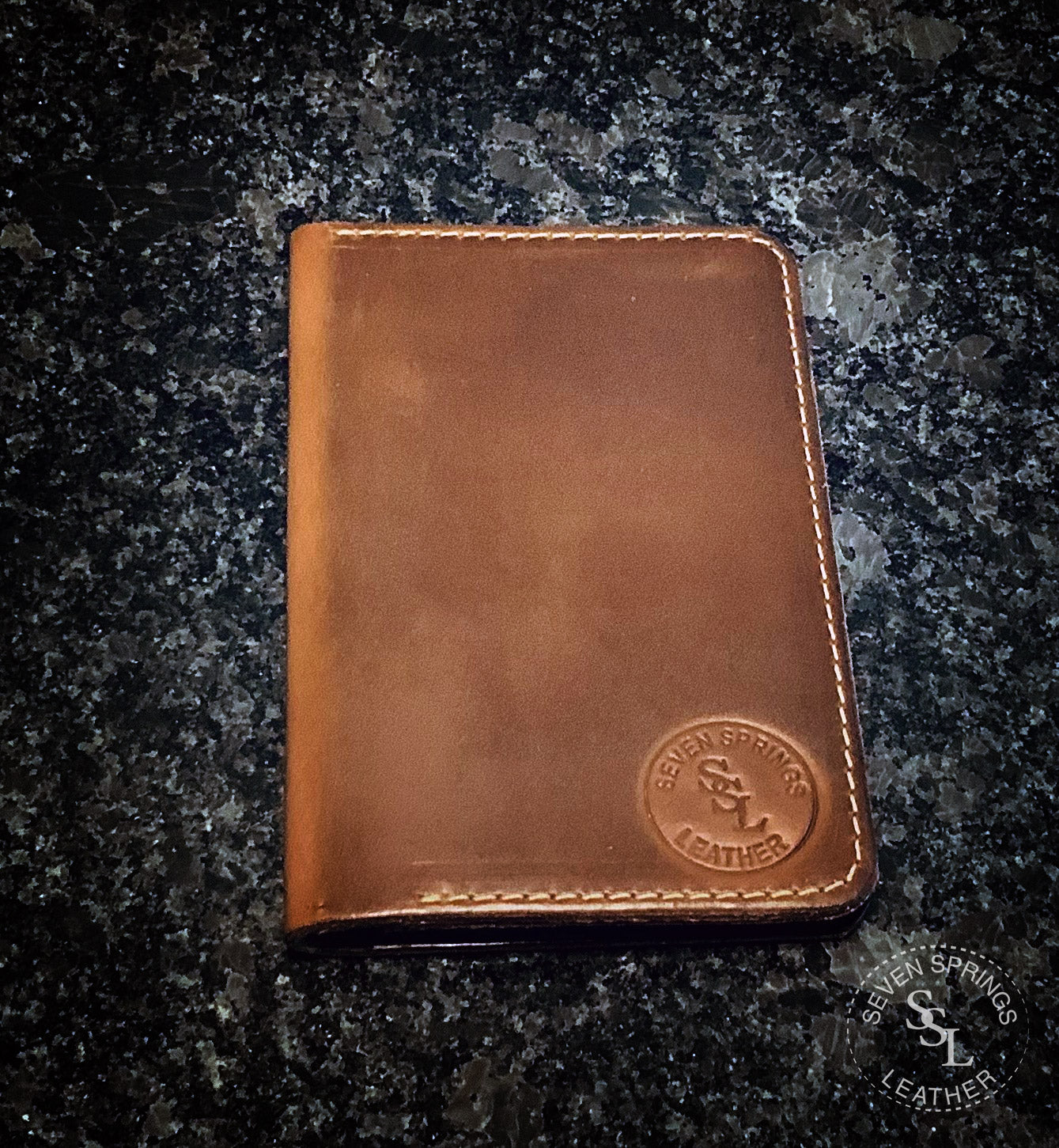 Seven Springs Leather, custom wallets, quality handmade belts, horween leather, accesories, John Gibson, quality leather products, american leather, leather, valets, big horn bison, law leather, leather journals, huntsville, alabama, southeast, 35775