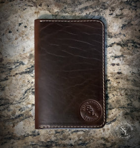 Seven Springs Leather, custom wallets, quality handmade belts, horween leather, accesories, John Gibson, quality leather products, american leather, leather, valets, big horn bison, law leather, leather journals, huntsville, alabama, southeast, 35775