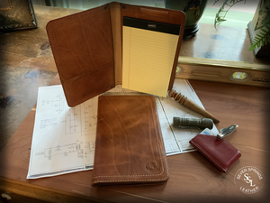 Seven Springs Leather, custom wallets, quality handmade belts, horween leather, accesories, John Gibson, quality leather products, american leather, leather, valets, big horn bison, law leather, leather journals, huntsville, alabama, southeast, 35775