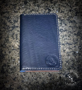 Seven Springs Leather, custom wallets, quality handmade belts, horween leather, accesories, John Gibson, quality leather products, american leather, leather, valets, big horn bison, law leather, leather journals, huntsville, alabama, southeast, 35775