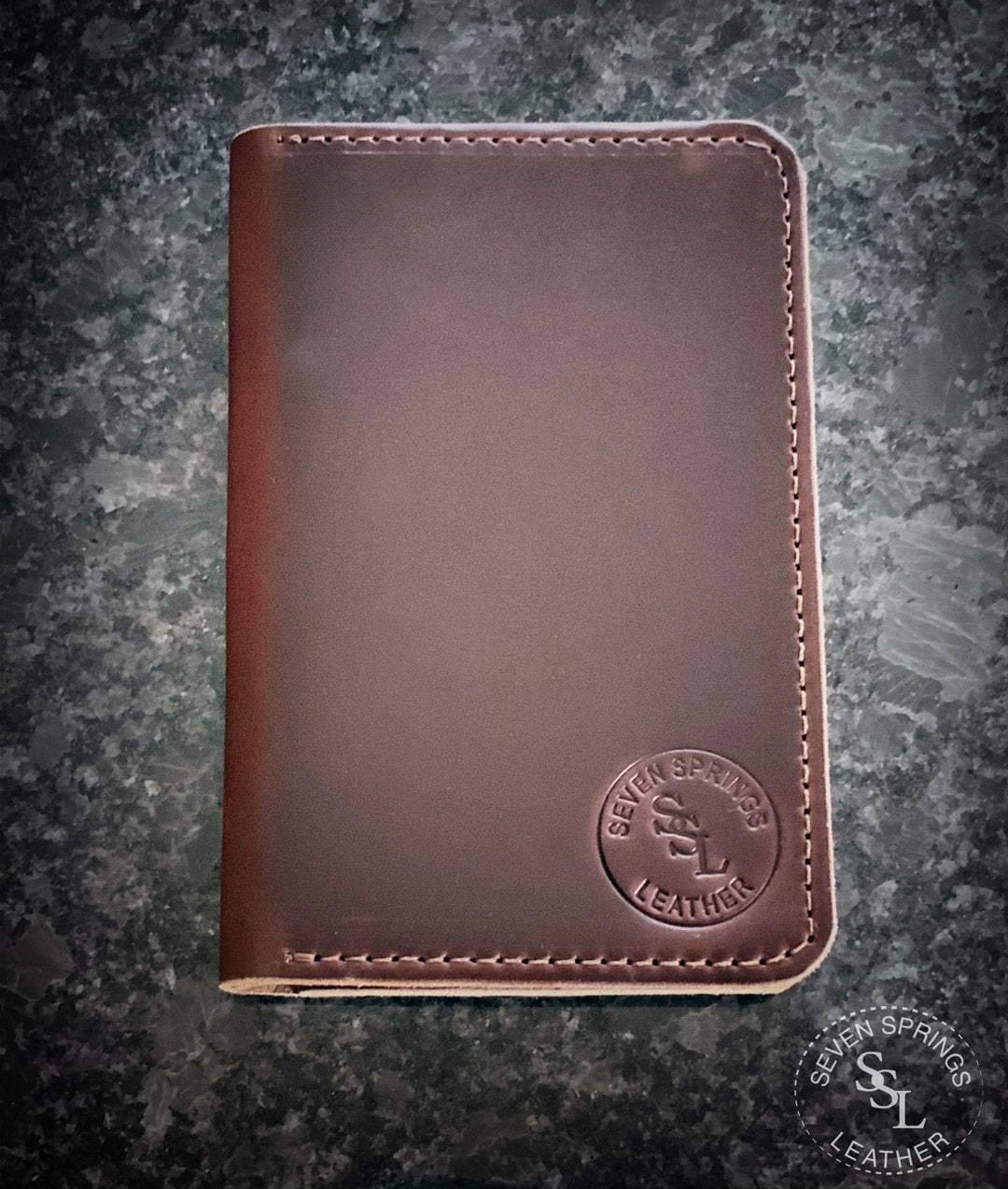 Seven Springs Leather, custom wallets, quality handmade belts, horween leather, accesories, John Gibson, quality leather products, american leather, leather, valets, big horn bison, law leather, leather journals, huntsville, alabama, southeast, 35775