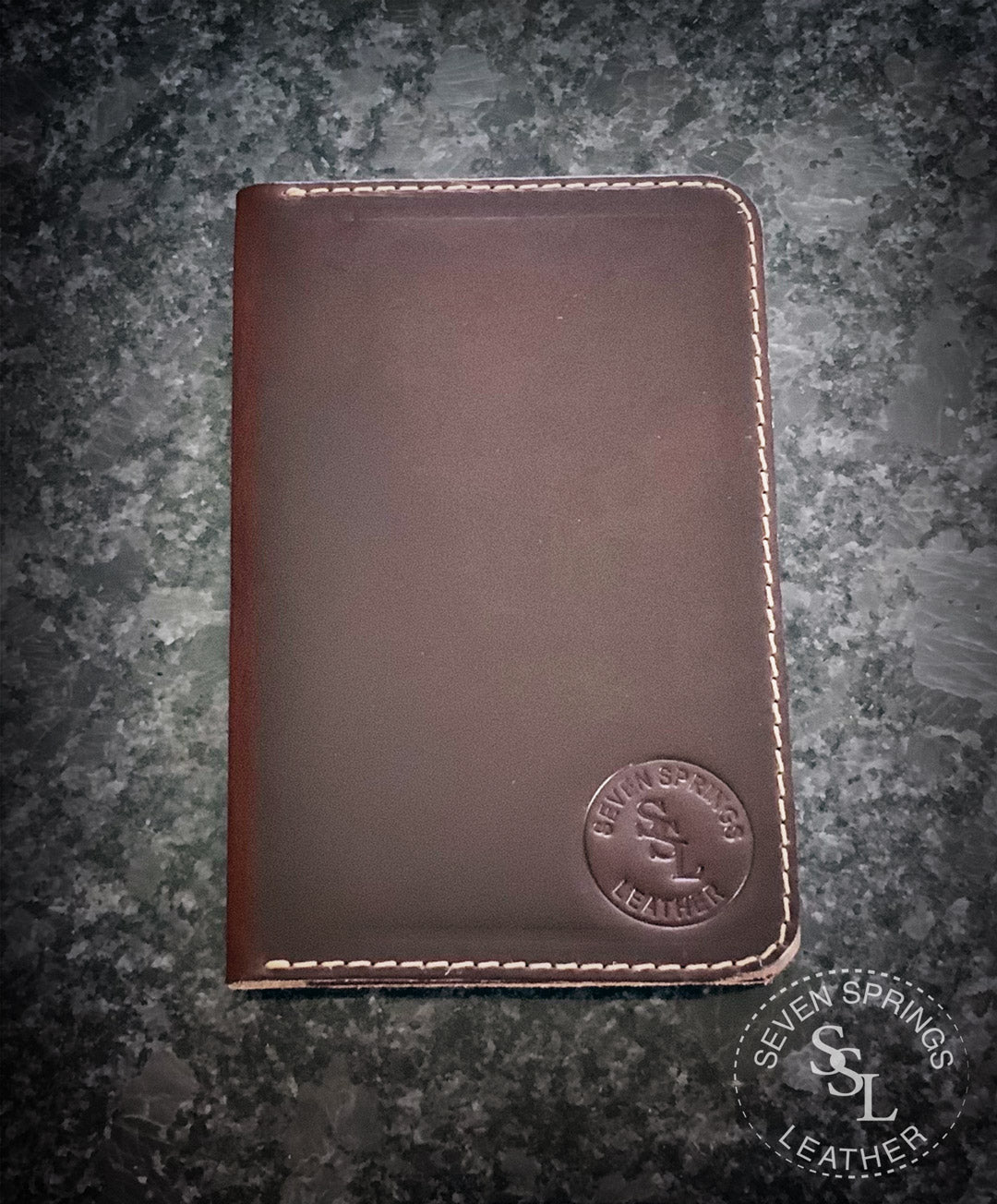 Seven Springs Leather, custom wallets, quality handmade belts, horween leather, accesories, John Gibson, quality leather products, american leather, leather, valets, big horn bison, law leather, leather journals, huntsville, alabama, southeast, 35775