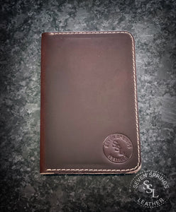 Seven Springs Leather, custom wallets, quality handmade belts, horween leather, accesories, John Gibson, quality leather products, american leather, leather, valets, big horn bison, law leather, leather journals, huntsville, alabama, southeast, 35775